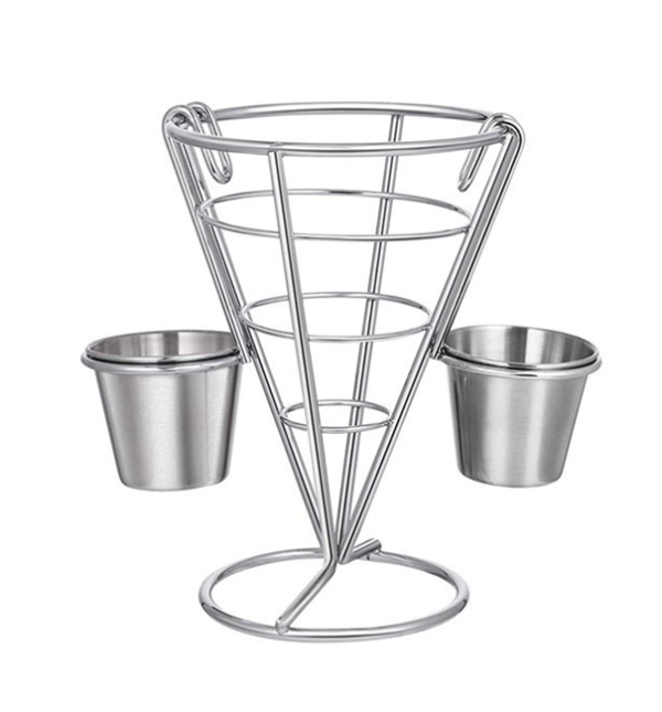 Potato Serving Stand (With Sauce Bowl)  <br> (BRD-YQ-04)