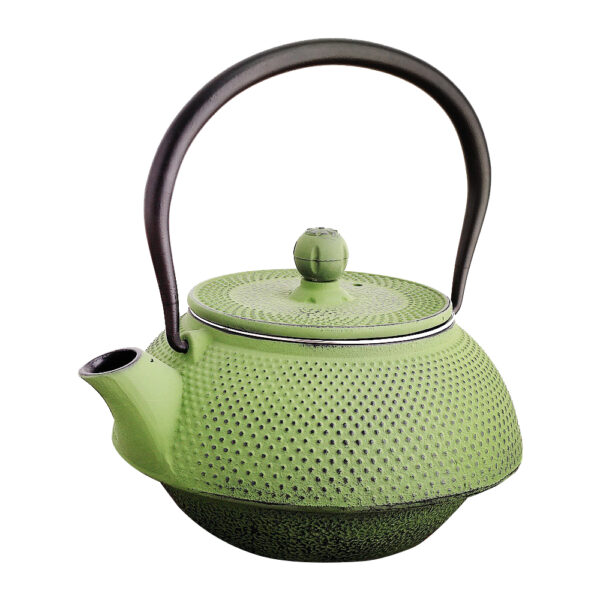 Cast Iron Teapot (700 cc) (Green) <br> (GRV-TDY-700)