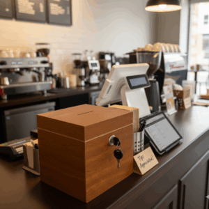 Alternative view of Ahşap Bahşiş Kutusu  (GRV-1801)