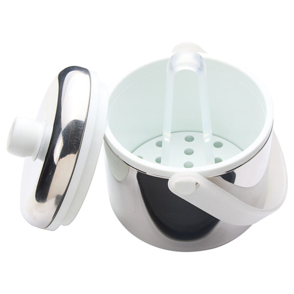 Steel Ice Bucket (13,5xH10 cm) <br> (GRV-1906) - Image 2