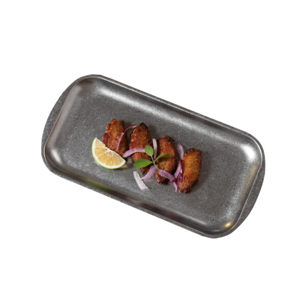 Groovy Açık Büfe Retro Sunum Tabağı     <br> (GRV-R241005)