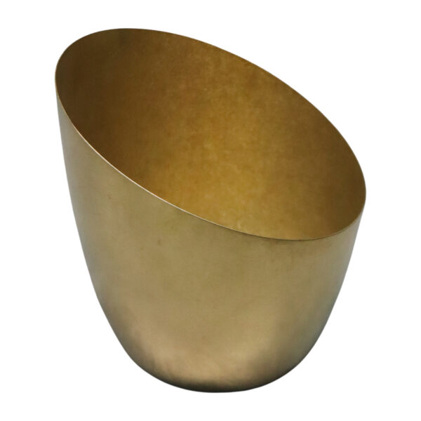 Groovy Açık Büfe Retro Sunum Tabağı (Altın)  <br> (GRV-R241008-Altın)
