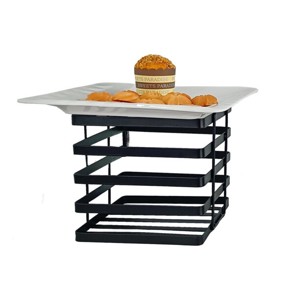 Kare Metal Yükseltici  <br> (GRV-K20-03)
