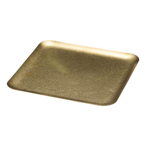 Groovy Açık Büfe Retro Sunum Tabağı (Altın)  (GRV-R26008-ALTIN)