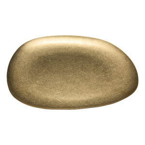 Groovy Open Buffet Retro Presentation Plate (Gold)  (GRV-R26011-ALTIN)