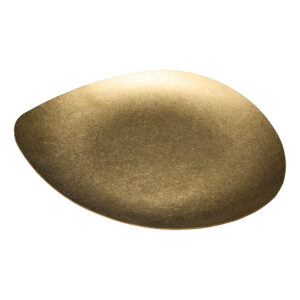 Groovy Open Buffet Retro Presentation Plate (Gold)   (GRV-R26014-ALTIN)