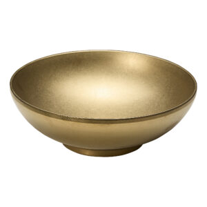 Groovy Open Buffet Retro Presentation Plate (Gold)   (GRV-R26017-ALTIN)