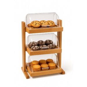 Üç Katlı Rolltop Teşhir Standı          (GRV-RS-03)