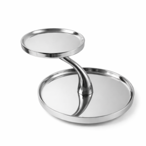 Lumina Two-Tier Premium Serving Stand     (GRV-LM04)