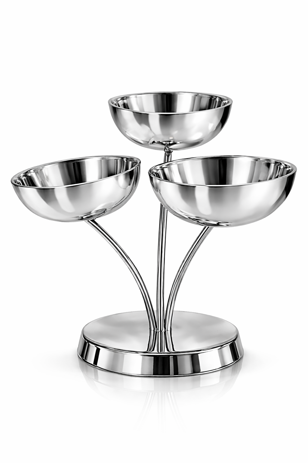 Lumina Triple Snack Bowl (GRV-LM08) 1 Lumina Triple Snack Bowl (GRV-LM08)