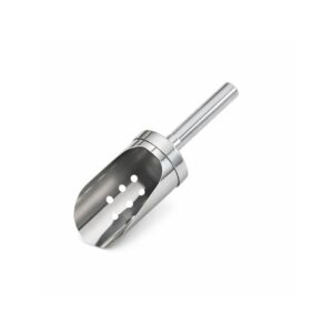 Lumina Perforated Stainless Steel Ice Scoop (GRV-LM27)