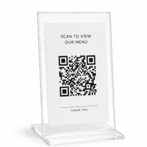 T Tipi  Masaüstü Karekod QR Stand  (BRD-A7-T)