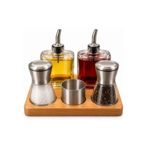 Groovy 5-Piece Palermo Cruet Set (GRV-PLM-04)