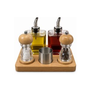 Groovy 5-Piece Palermo Cruet Set (GRV-PLM-06)