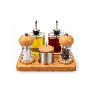 Groovy 5-Piece Palermo Cruet Set (GRV-PLM-07)