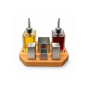 Groovy 6-Piece Palermo Cruet Set (GRV-PLM-09)