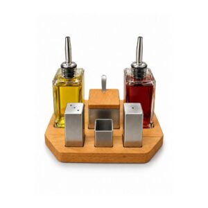 Groovy 6-Piece Palermo Cruet Set (GRV-PLM-10)