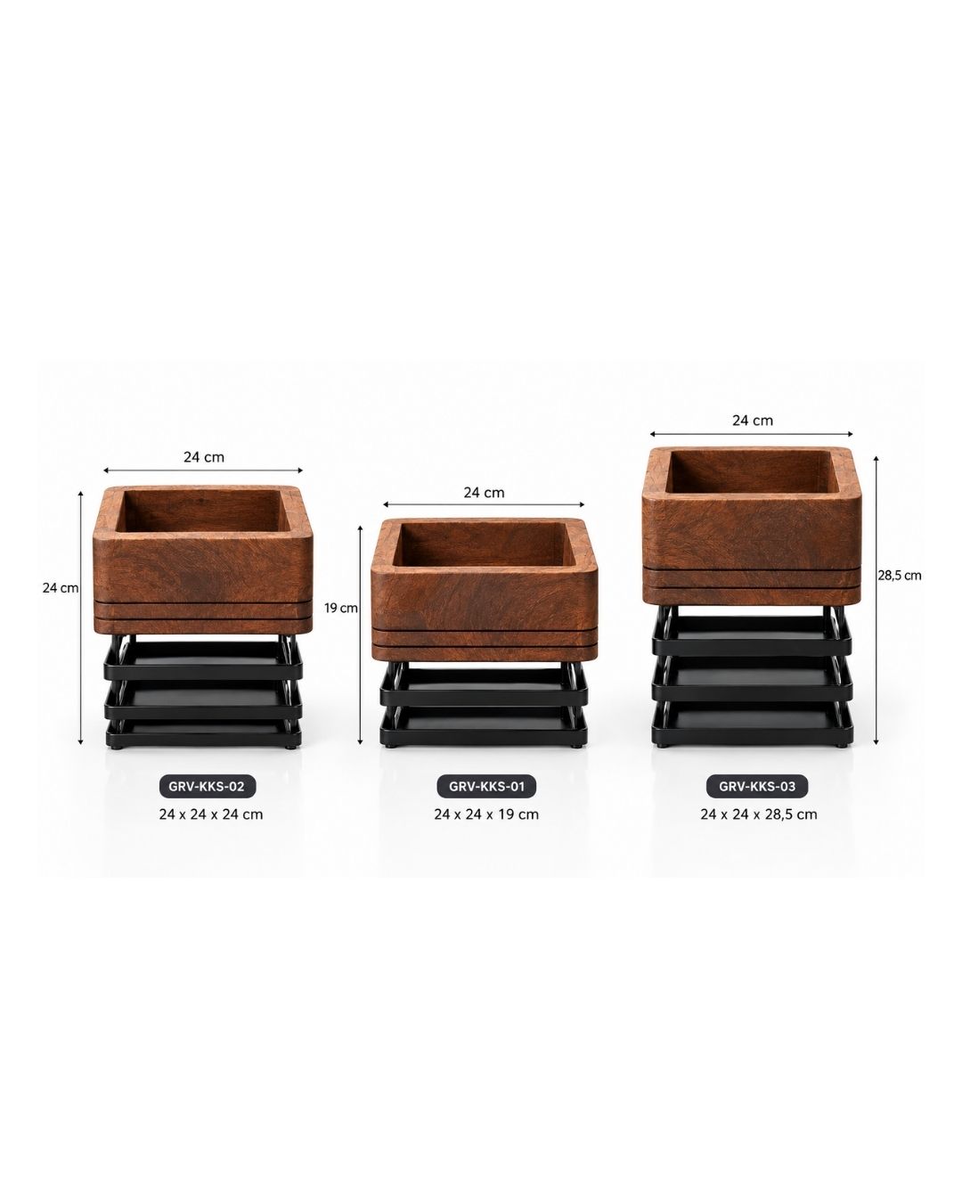Açık Büfe Kare Kase Sunum (GRV-KKS-01) 1 Açık Büfe Kare Kase Sunum (GRV-KKS-01)